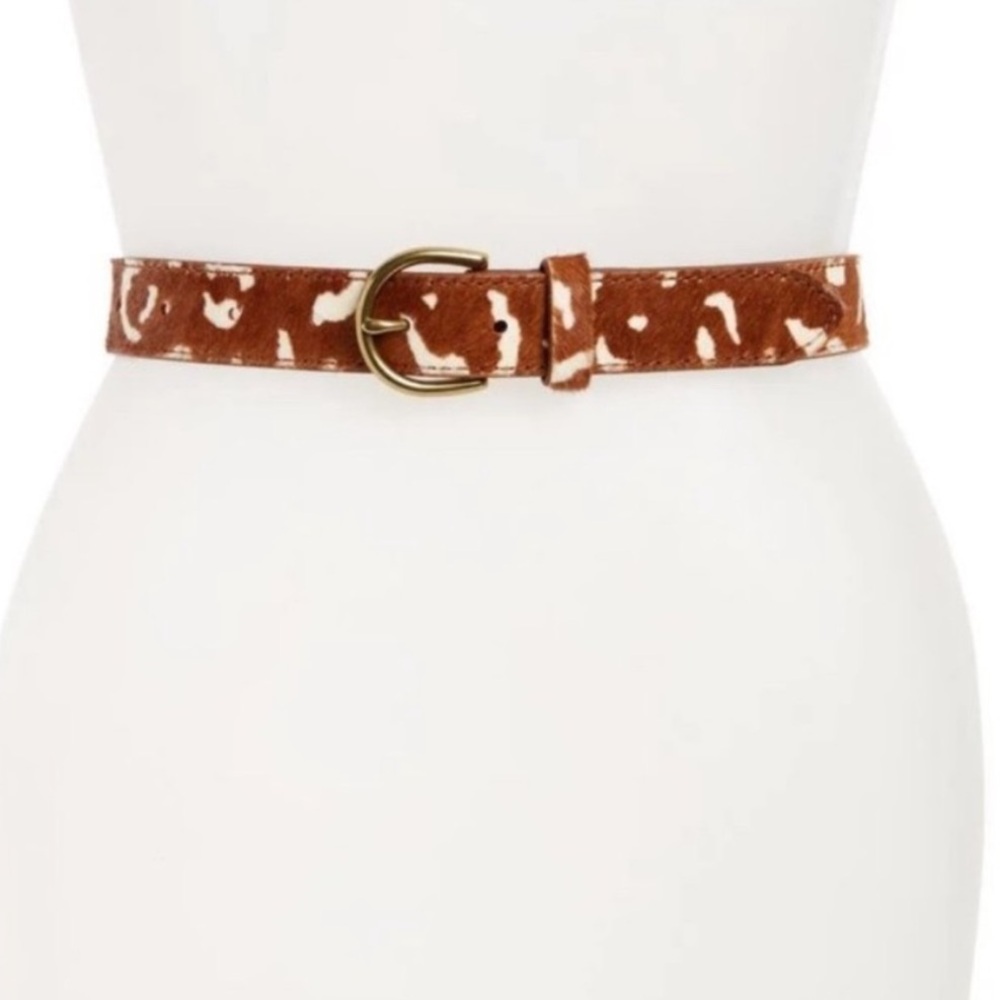 Madewell Calf Hair Belt Large